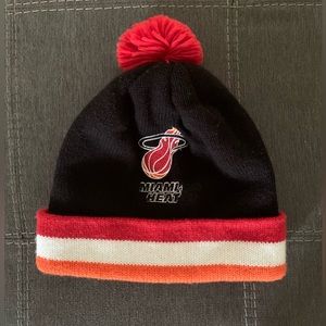 Mitchell and Ness Miami Heat Beanie